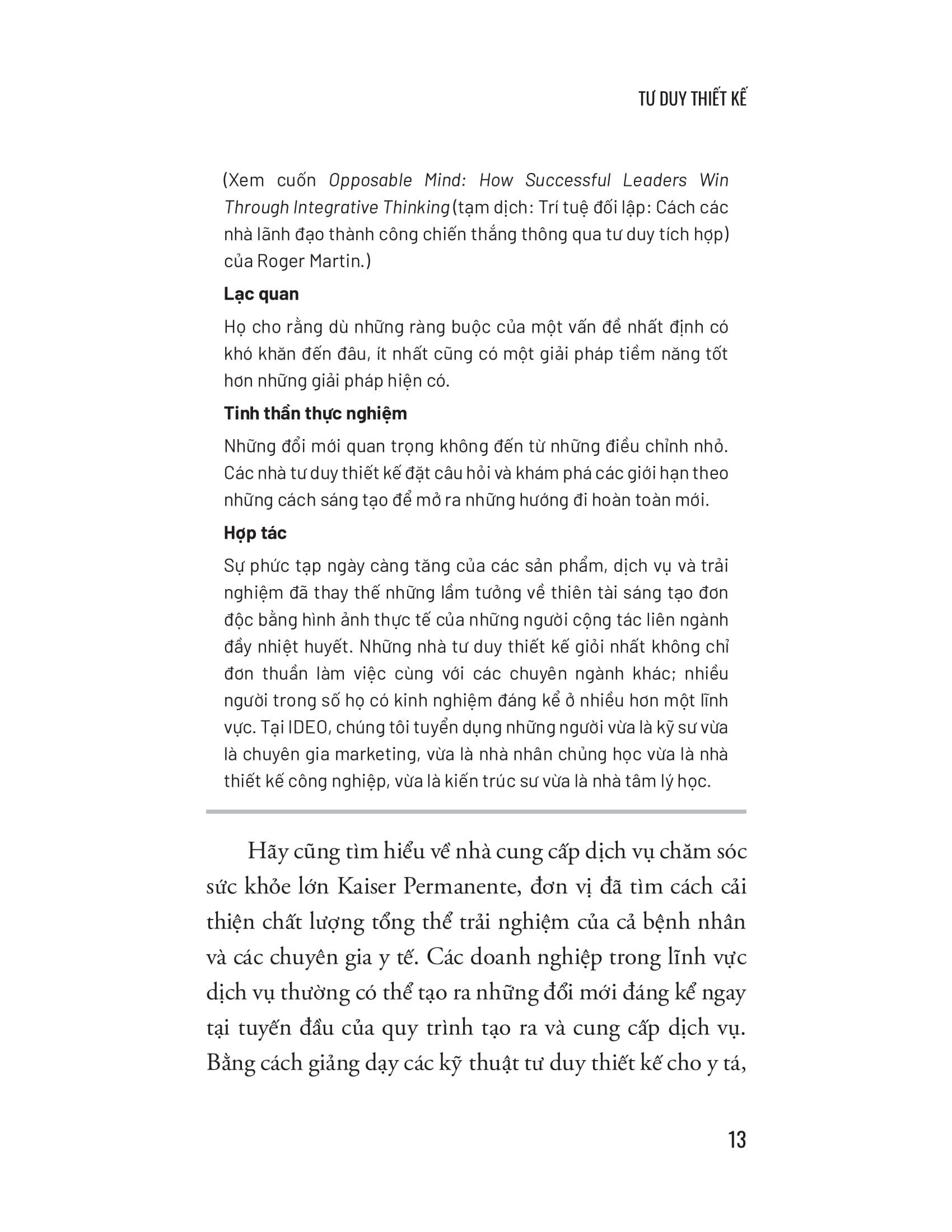 Tu Duy Thiet Ke Trong Kinh Doanh - Cam Nang Thuc Hanh De Chuyen Doi Doanh Nghiep