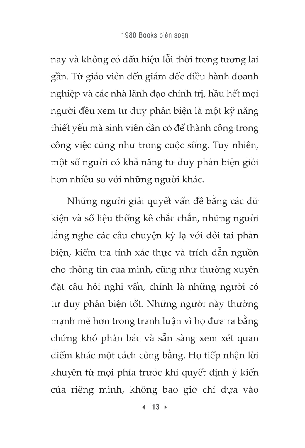 Tu Duy Thuc Chien - Ren Luyen Va Phat Trien Tu Duy Phan Bien