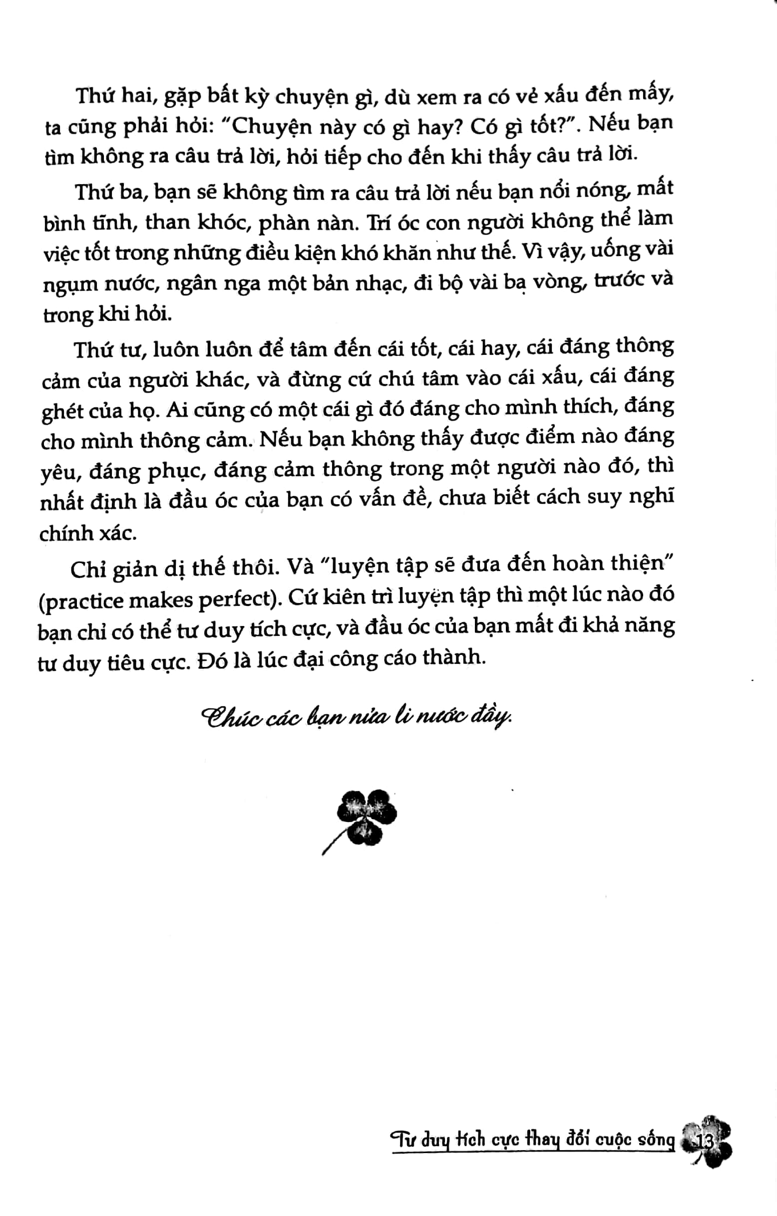 tư duy tích cực thay đổi cuộc sống (tái bản 2023)