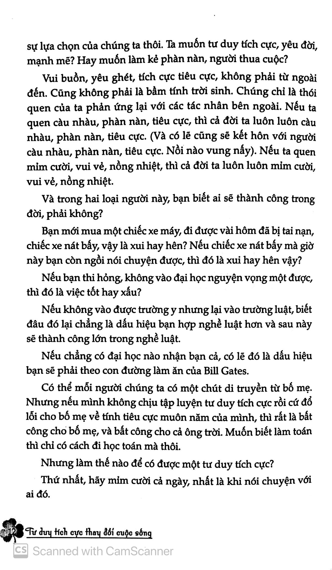 Tu Duy Tich Cuc Thay Doi Cuoc Song (Tai Ban)