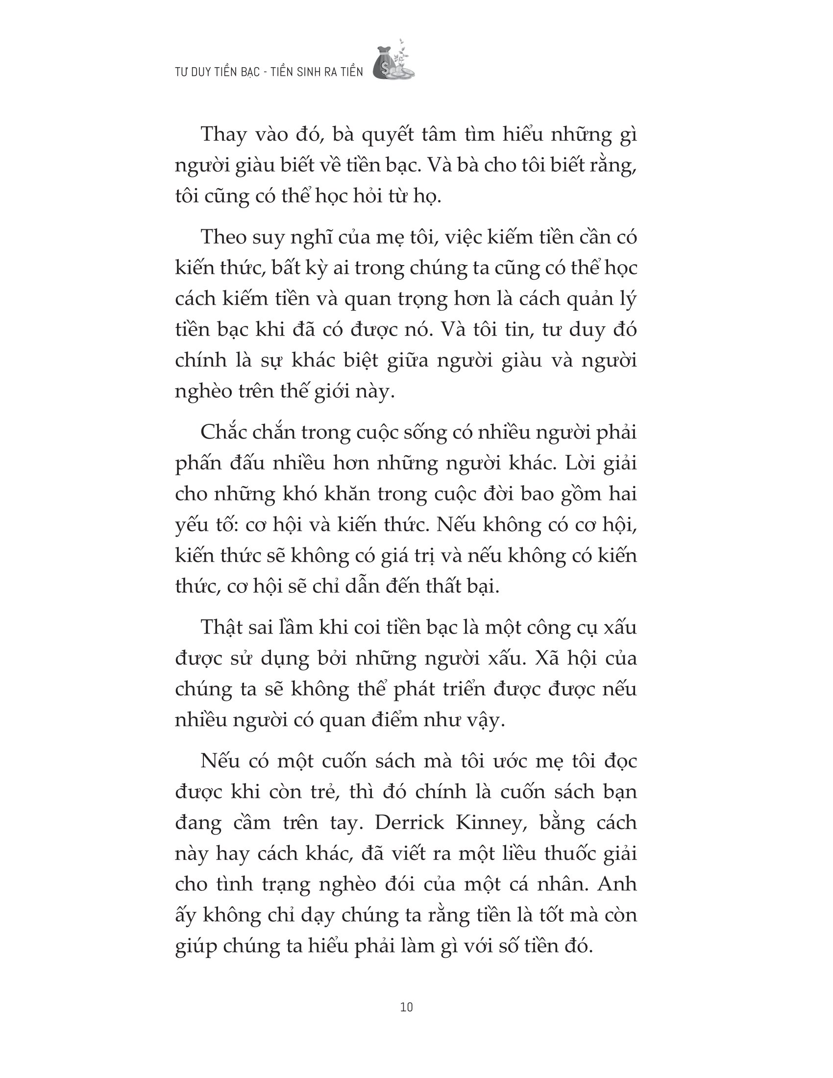 Tư Duy Tiền Bạc - Tiền Sinh Ra Tiền