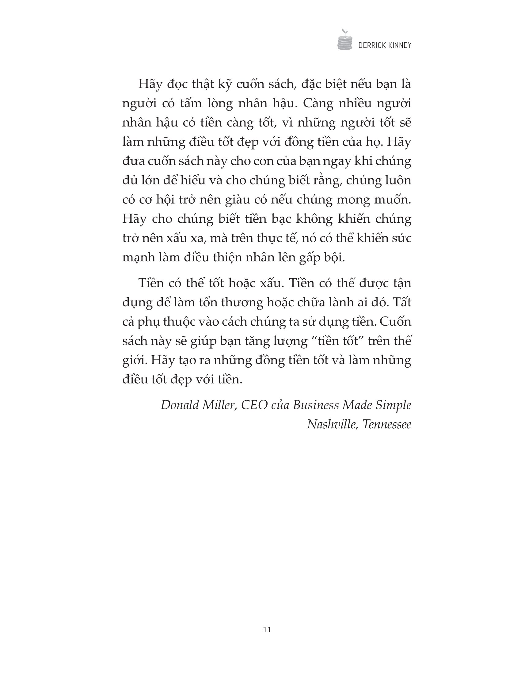 Tư Duy Tiền Bạc - Tiền Sinh Ra Tiền