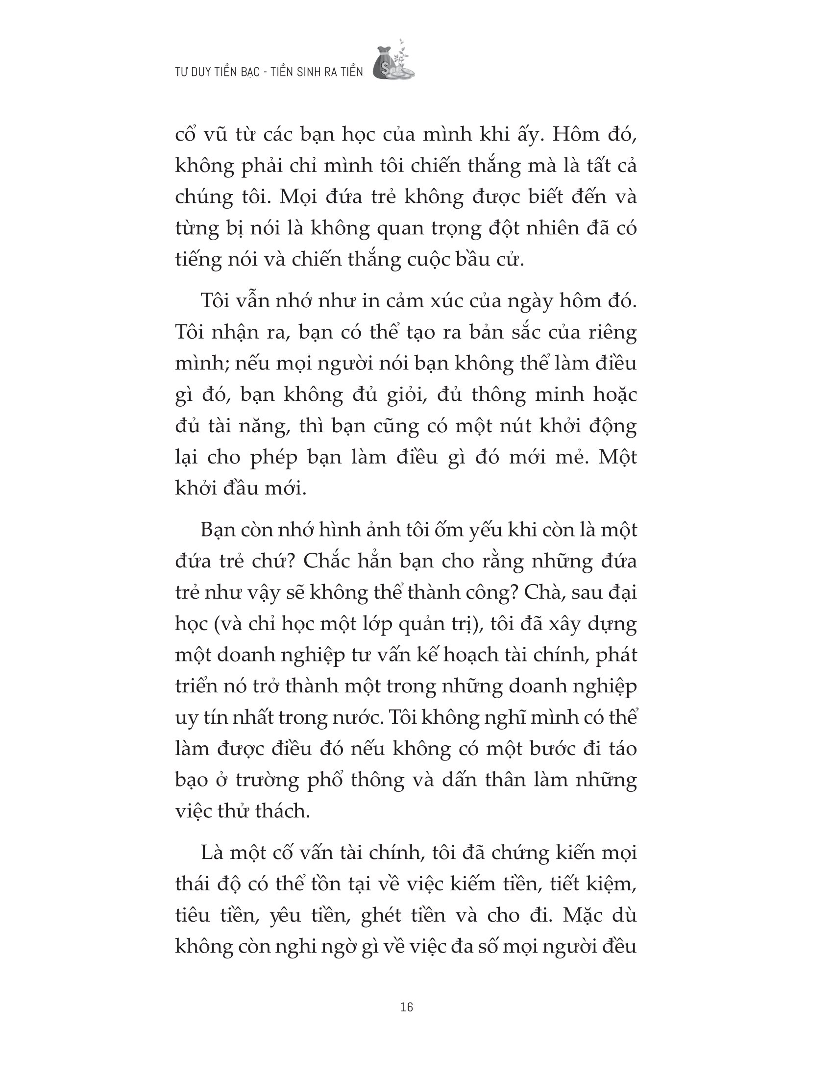 Tư Duy Tiền Bạc - Tiền Sinh Ra Tiền