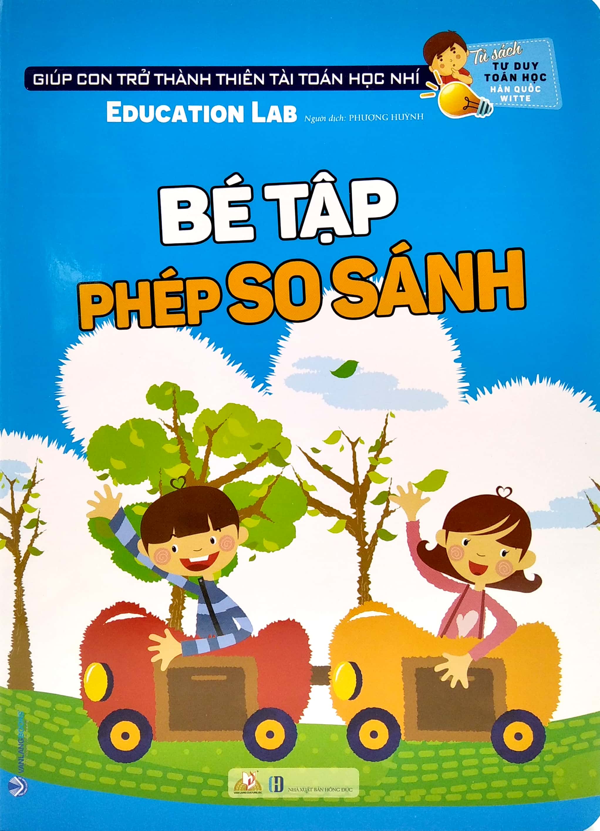 tư duy toán học hàn quốc - bé tập phép so sánh