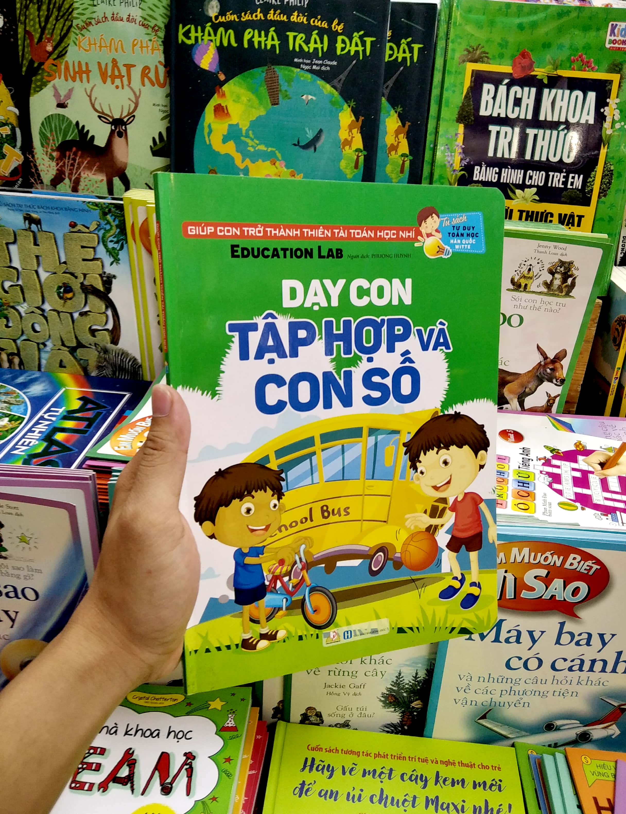 tư duy toán học hàn quốc - dạy con tập hợp và con số