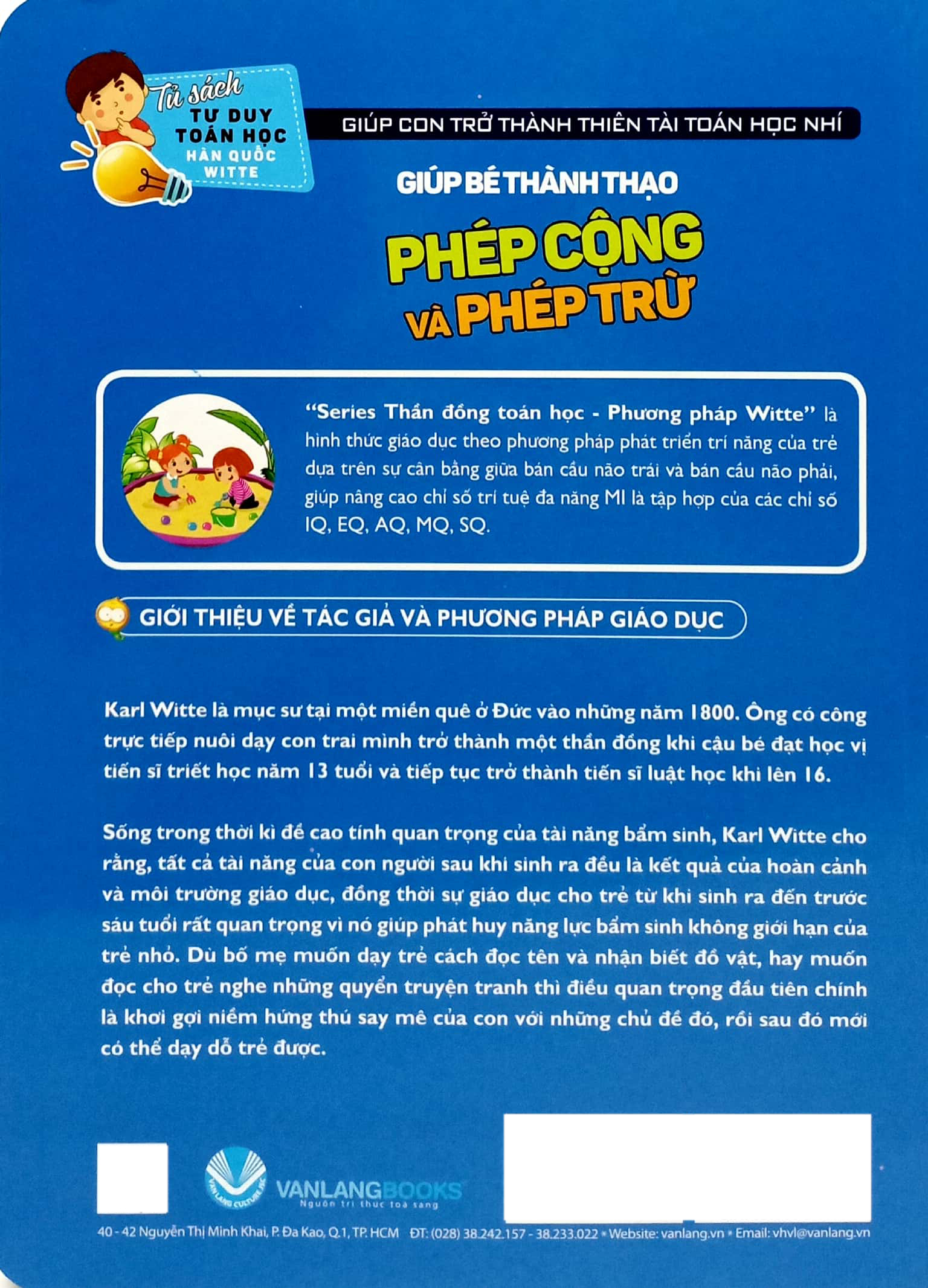 tư duy toán học hàn quốc - giúp bé thành thạo phép cộng và phép trừ