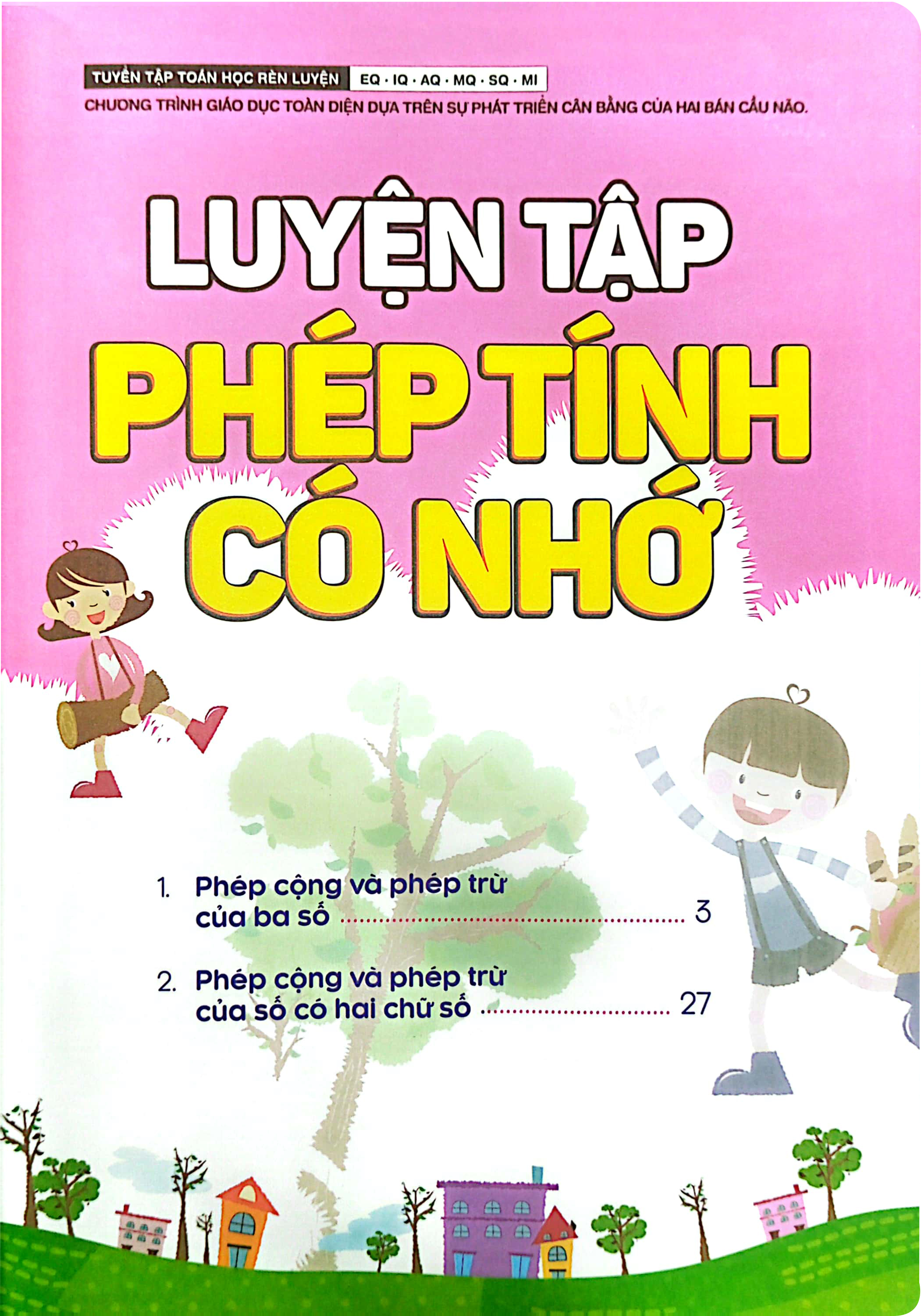 tư duy toán học hàn quốc - luyện tập phép tính có nhớ