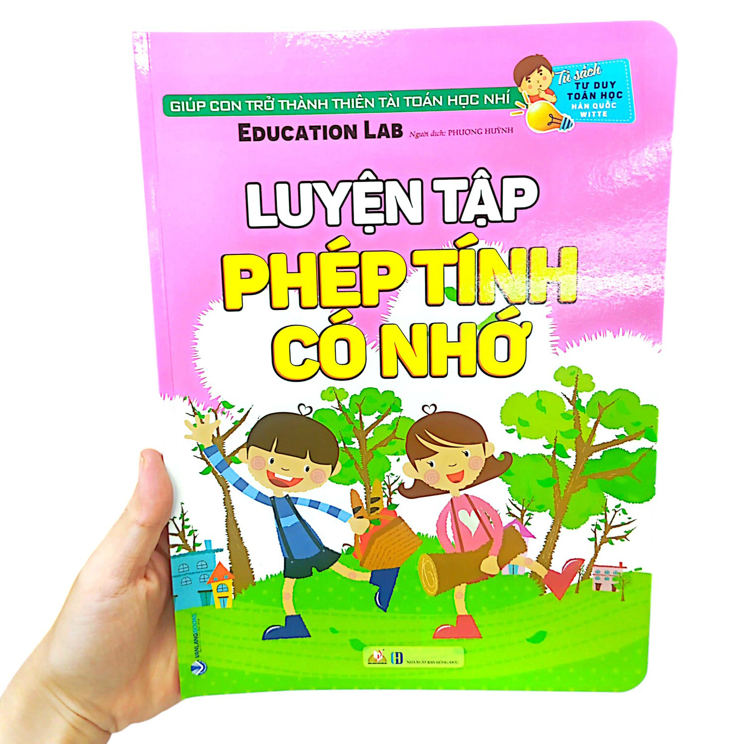 tư duy toán học hàn quốc - luyện tập phép tính có nhớ