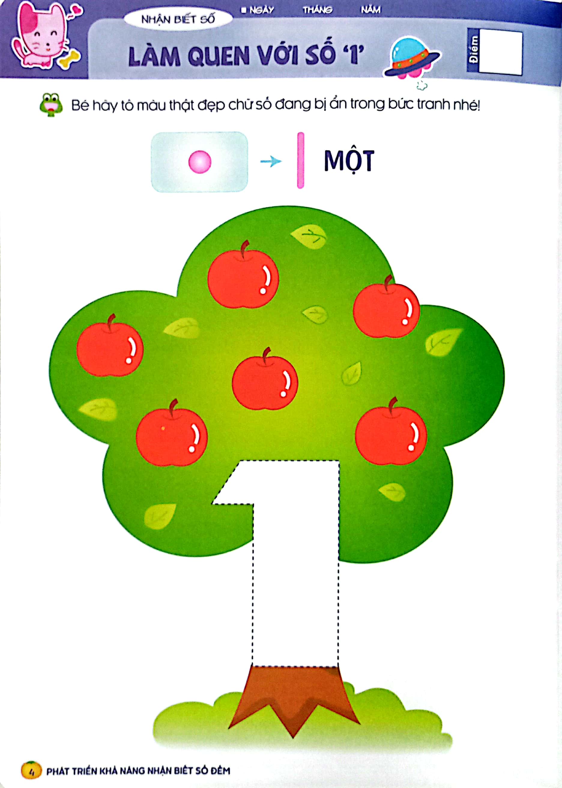 tư duy toán học hàn quốc - nhận biết số đếm