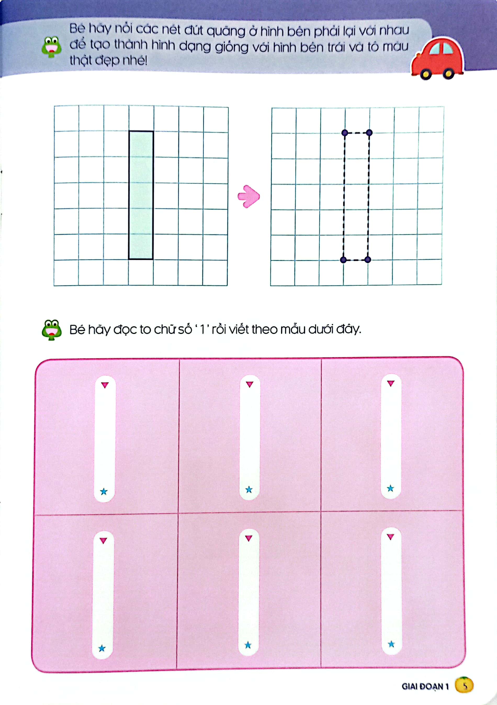 tư duy toán học hàn quốc - nhận biết số đếm