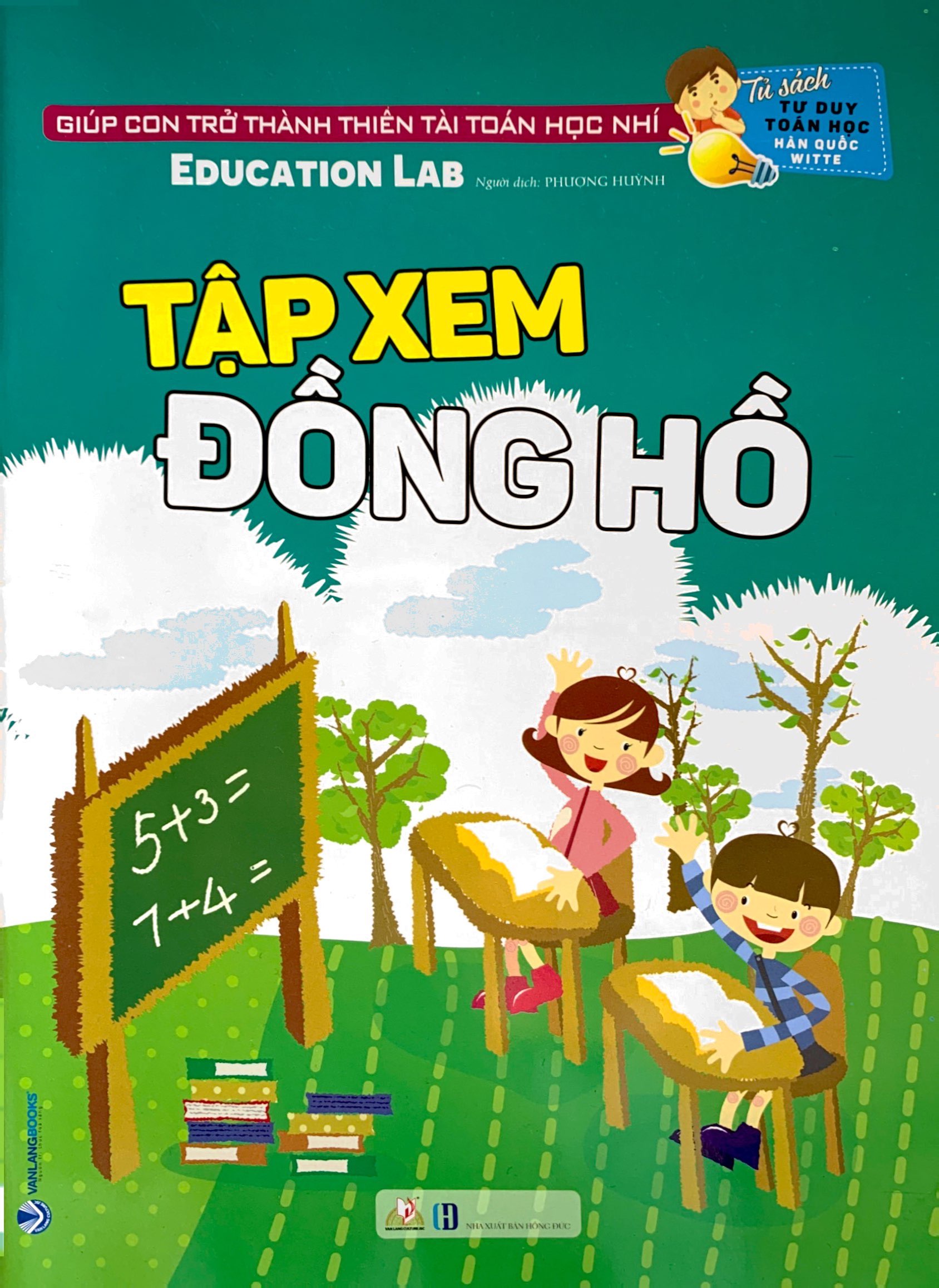tư duy toán học hàn quốc - tập xem đồng hồ