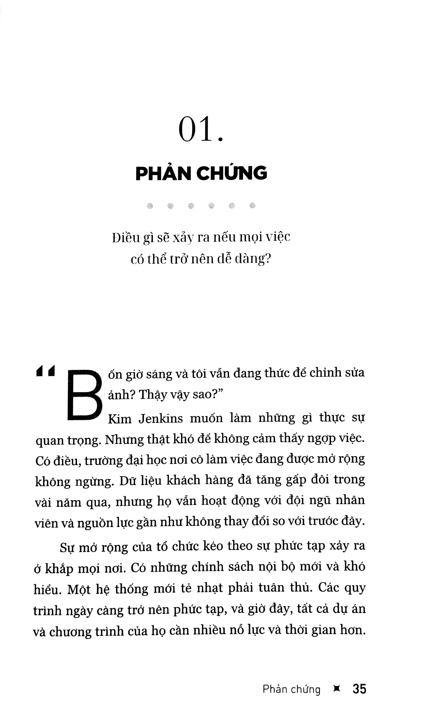 tư duy tối giản - hiệu quả tối ưu