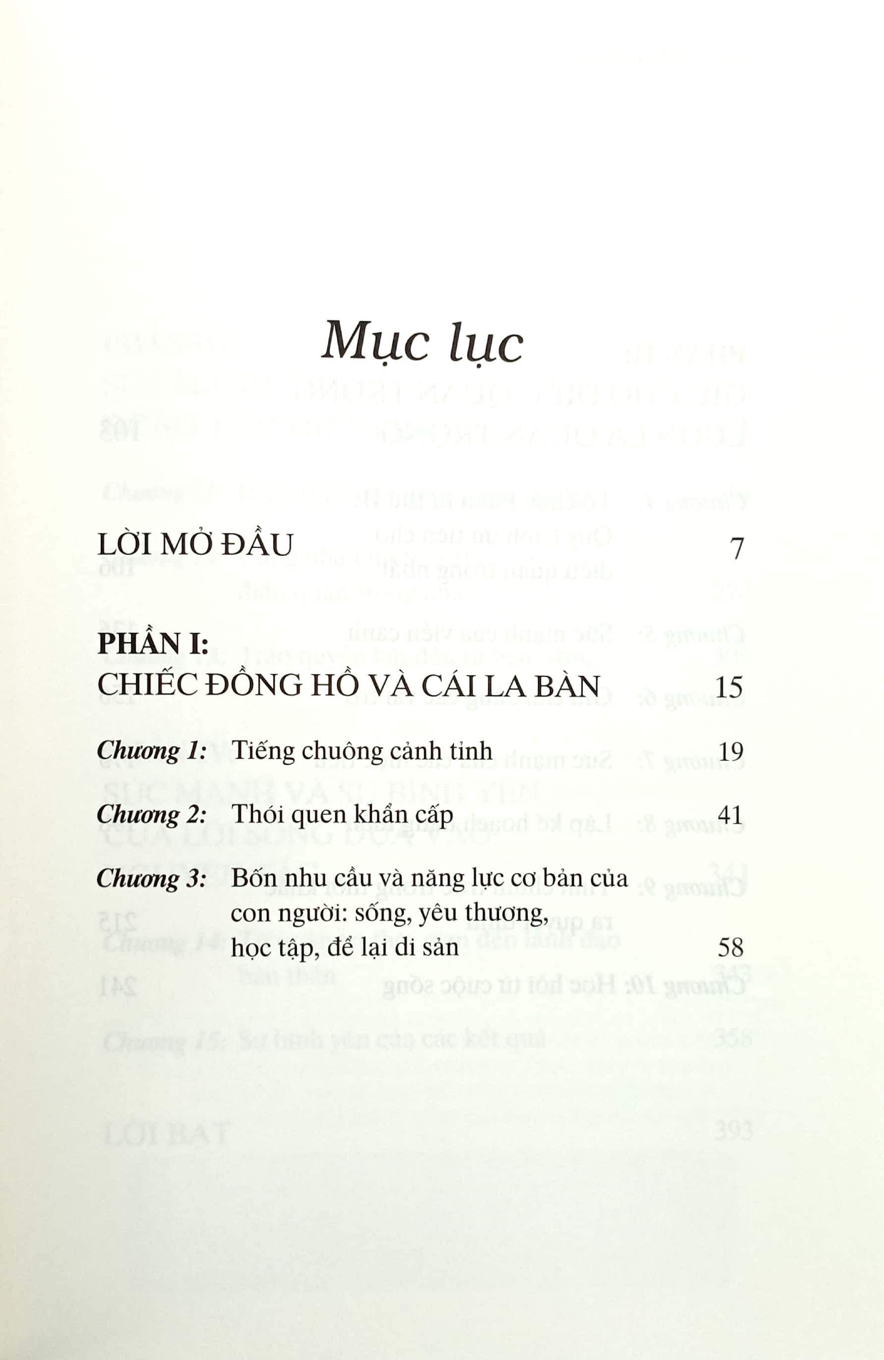 tư duy tối ưu - first things first