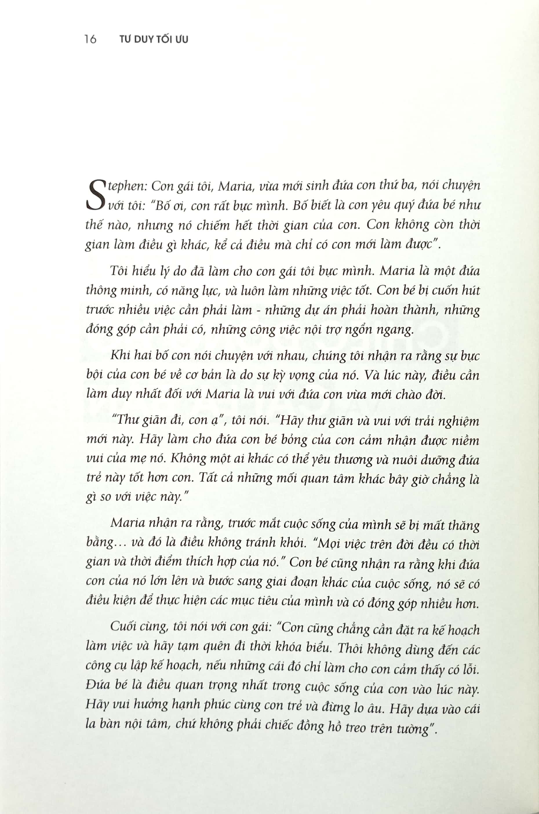 tư duy tối ưu - first things first