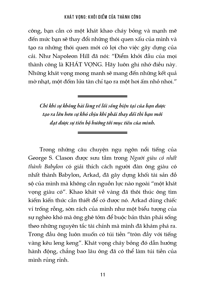 tư duy triệu phú - ý thức về tiền và biến khát vọng thành sự giàu sang