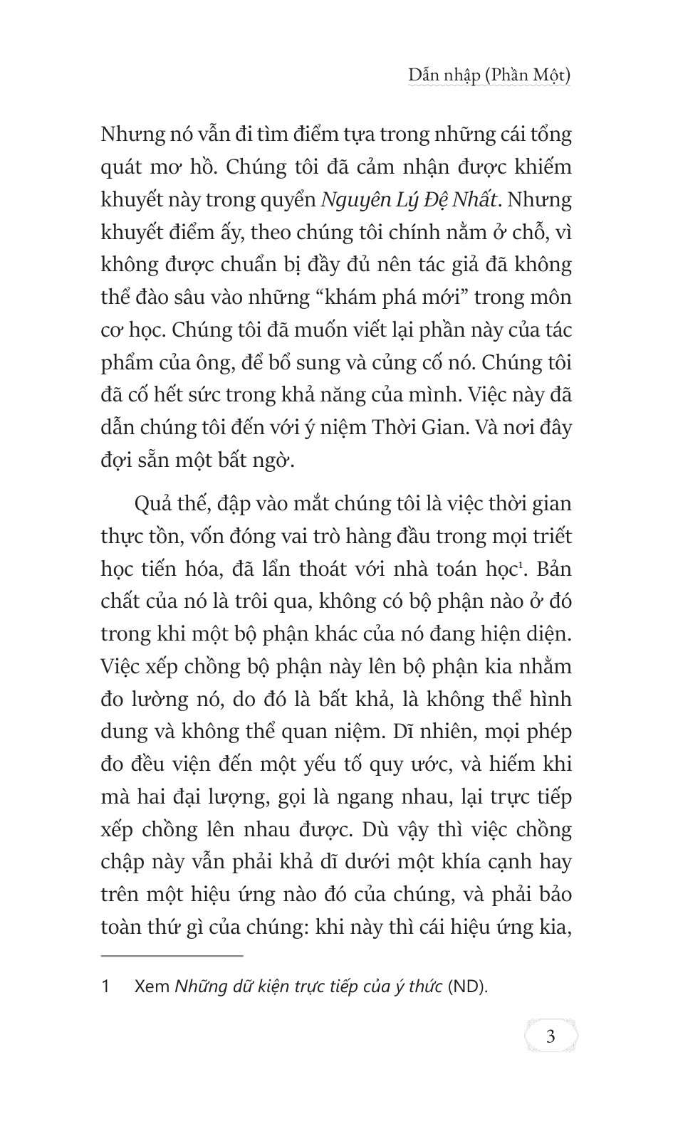 Tư Duy Và Chuyển Động - La Pensée Et Le Mouvant - Bìa Cứng