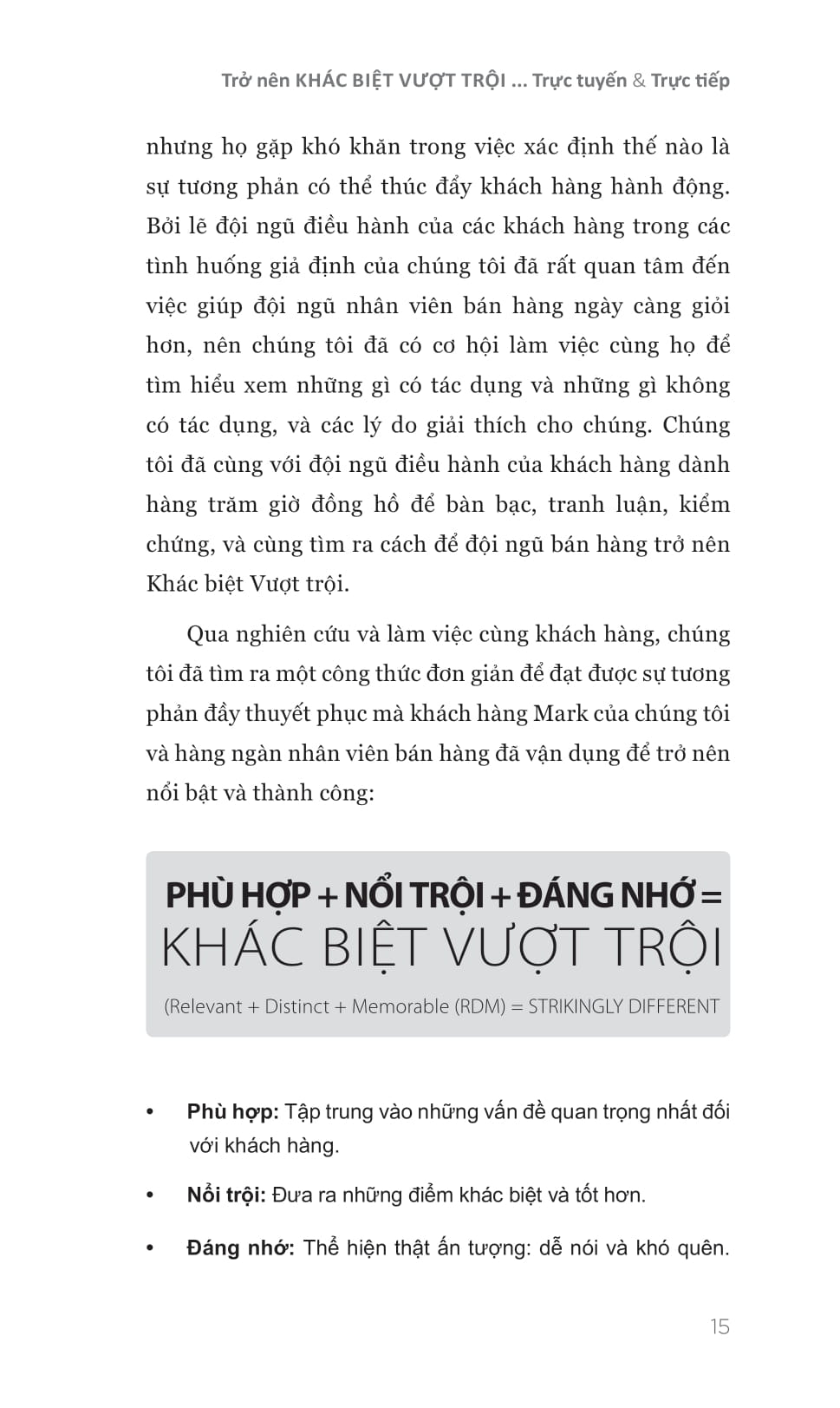 Tư Duy Và Phương Pháp Bán Hàng Đột Phá - Strikingly Different Selling