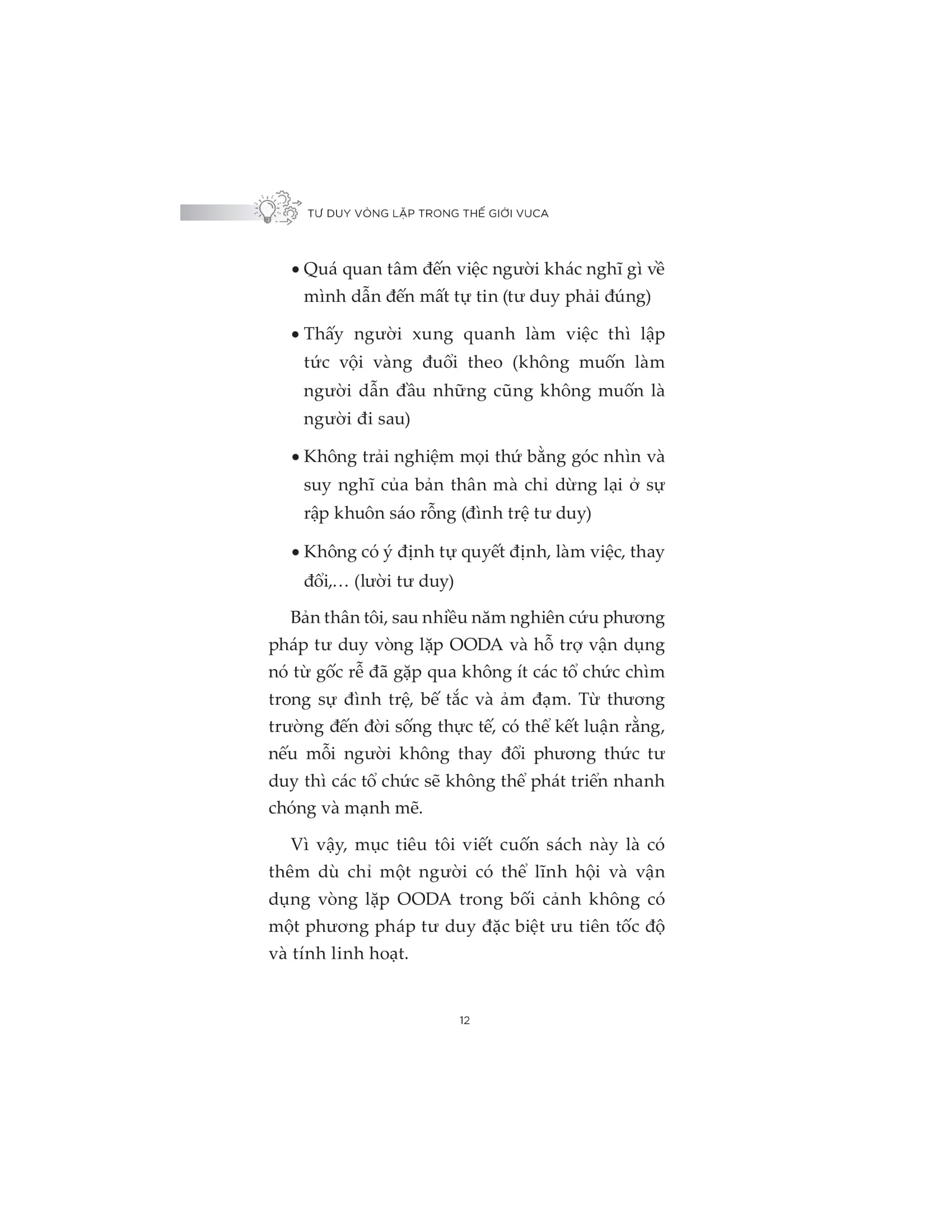 tư duy vòng lặp trong thế giới vuca