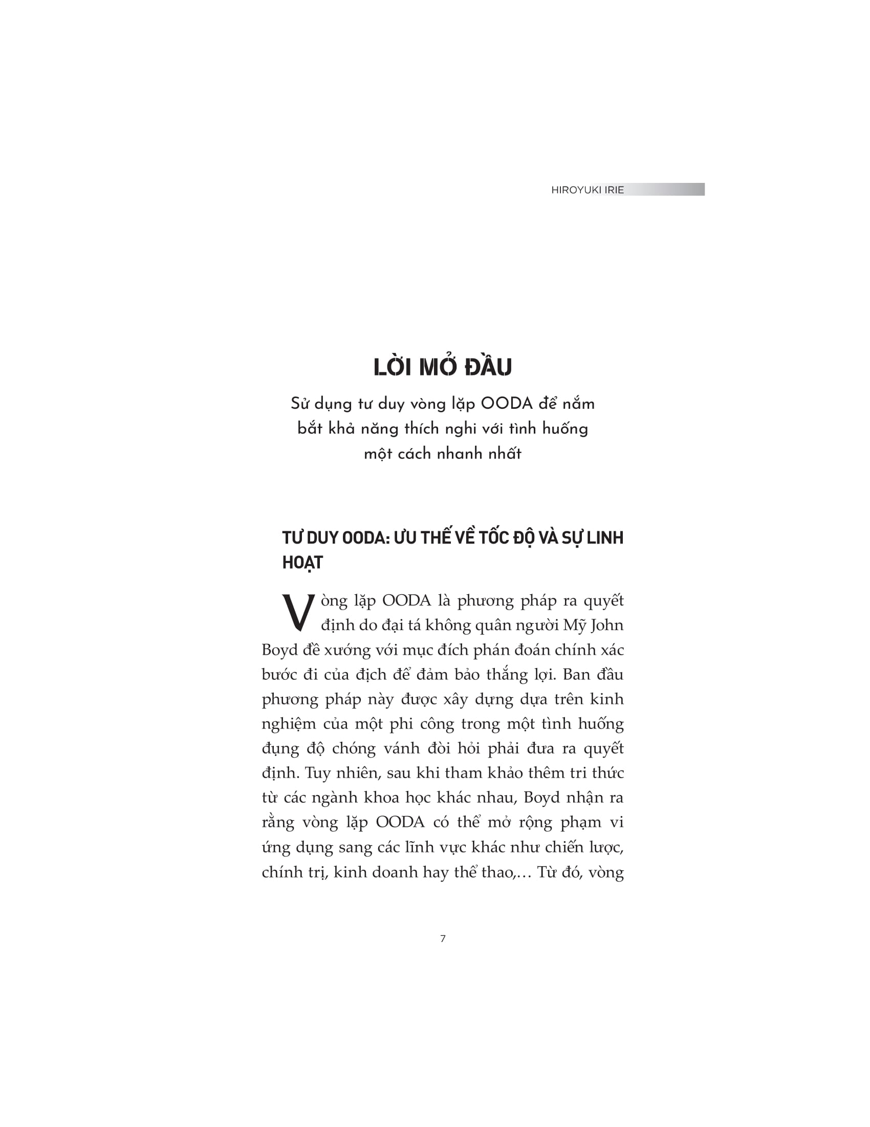 tư duy vòng lặp trong thế giới vuca