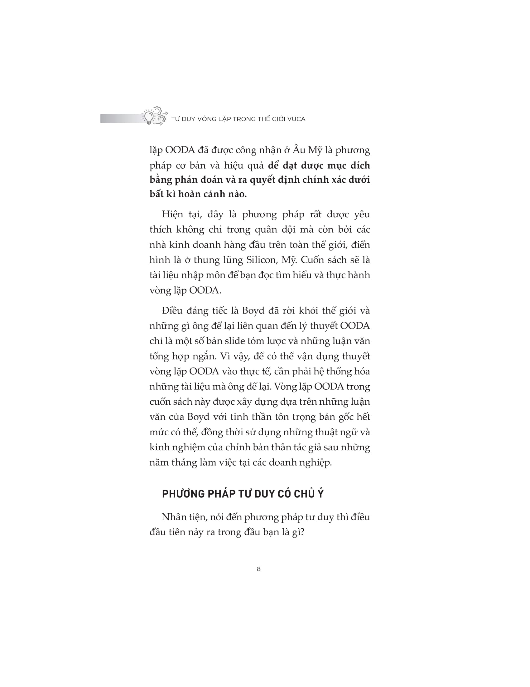 tư duy vòng lặp trong thế giới vuca