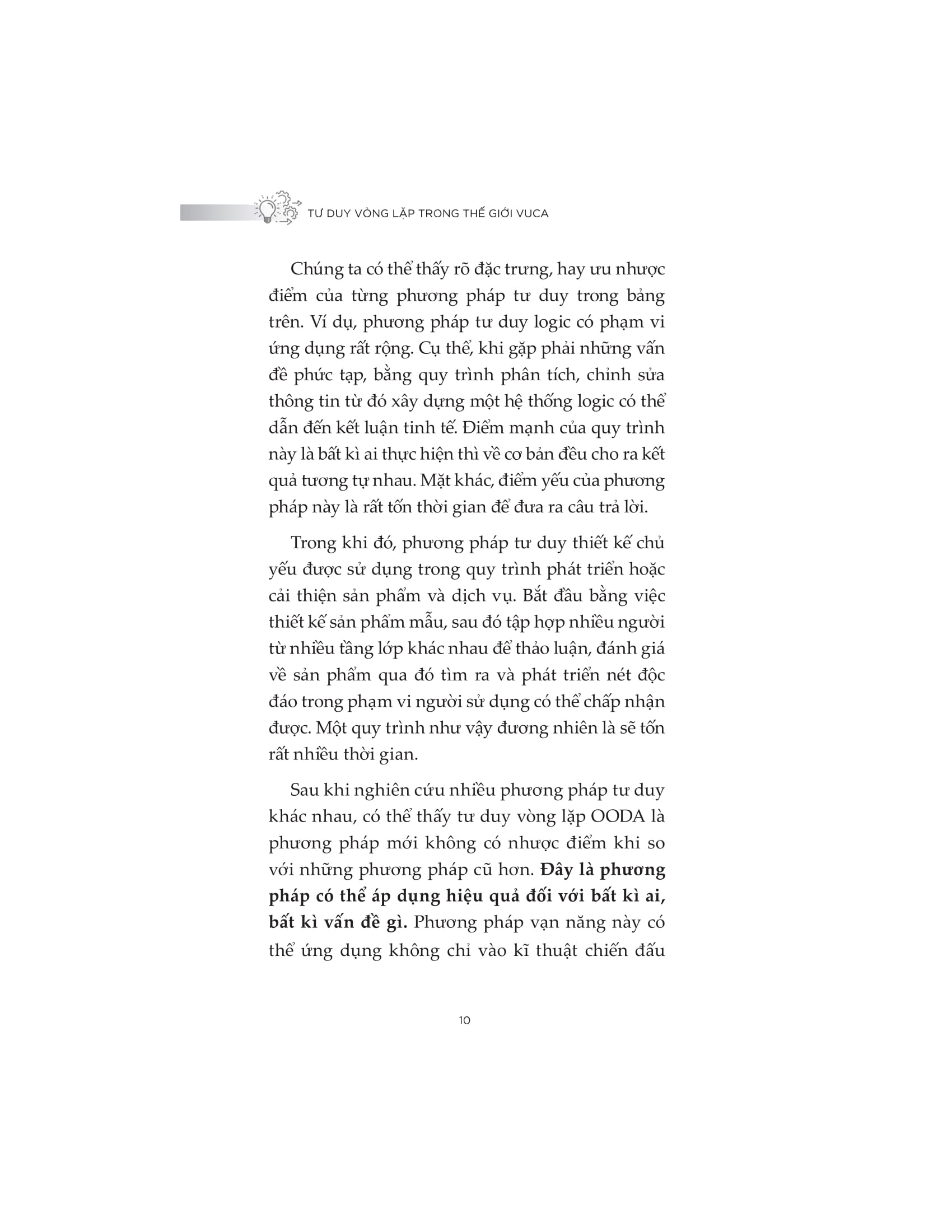 tư duy vòng lặp trong thế giới vuca