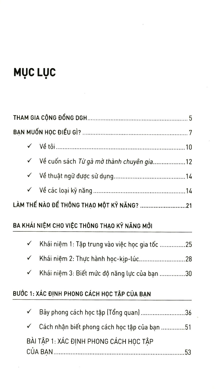từ gà mờ thành chuyên gia