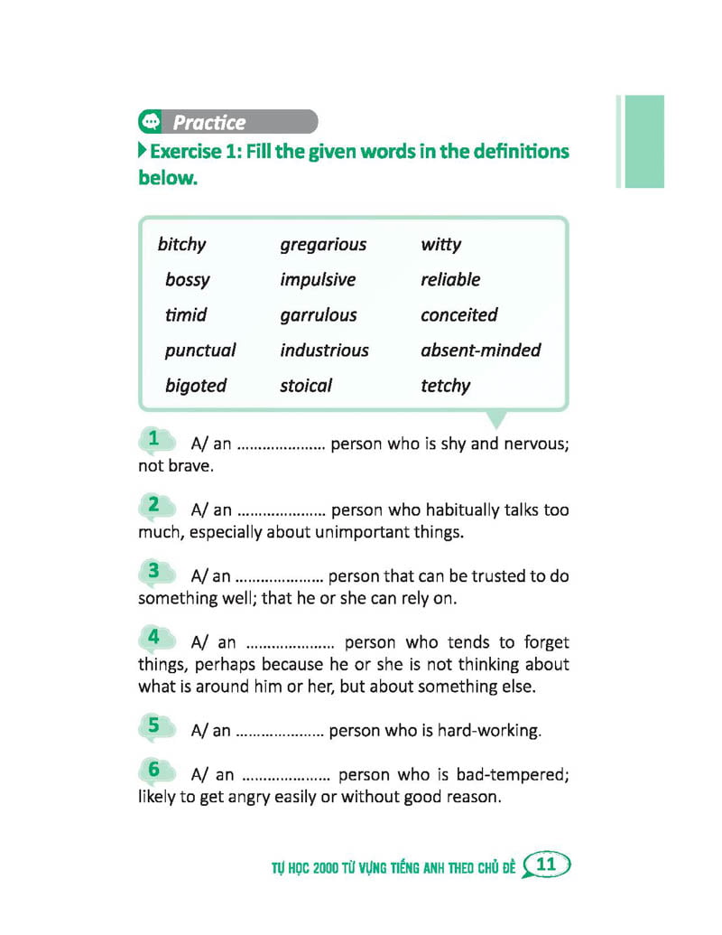 tự học 2000 từ vựng tiếng anh theo chủ đề (tái bản)