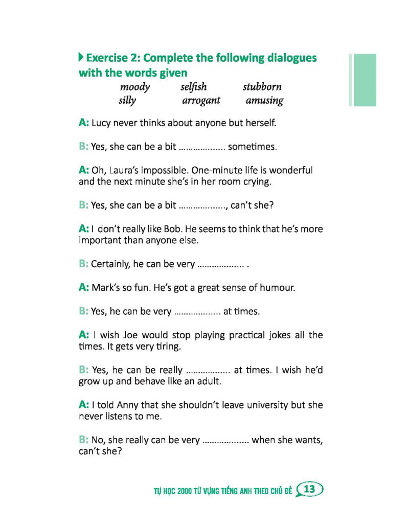 tự học 2000 từ vựng tiếng anh theo chủ đề (tái bản)