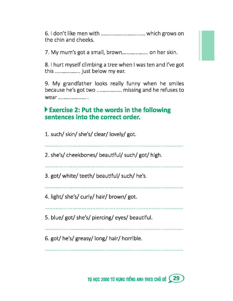 tự học 2000 từ vựng tiếng anh theo chủ đề (tái bản)