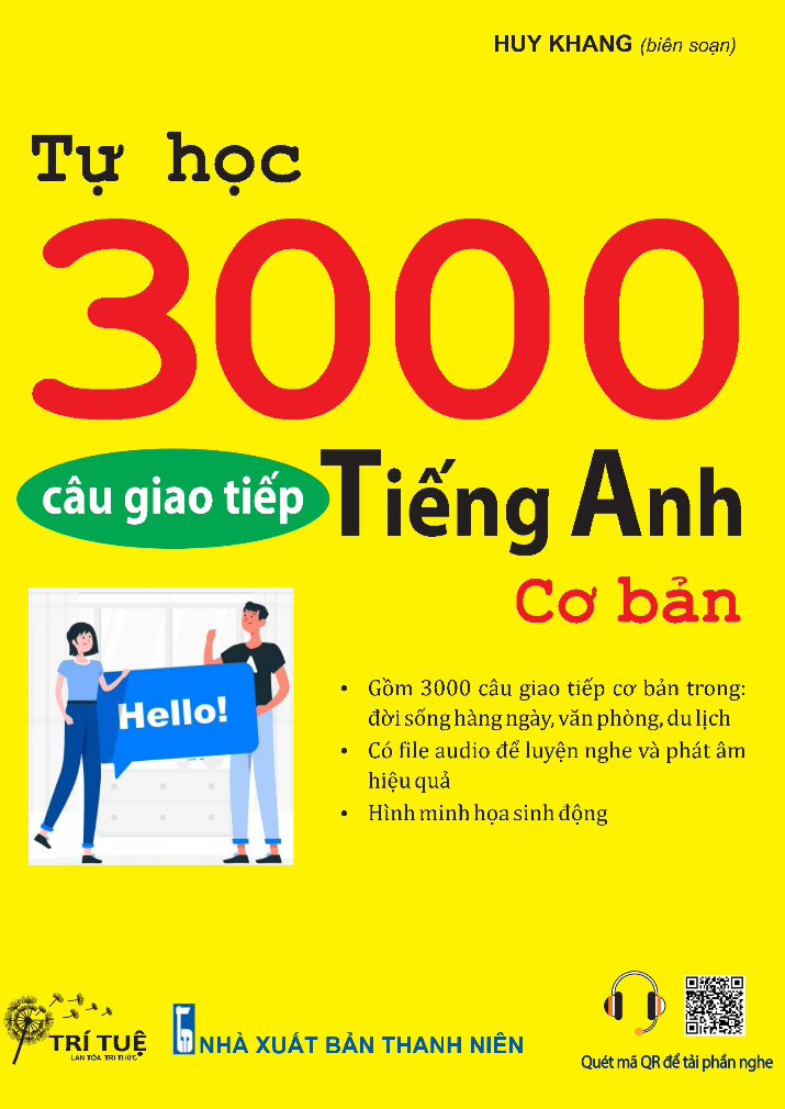 tự học 3000 câu giao tiếp tiếng anh cơ bản