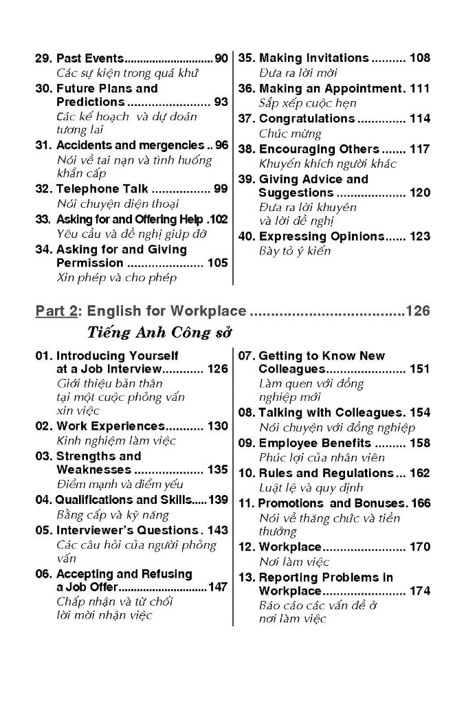 tự học 3000 câu giao tiếp tiếng anh cơ bản