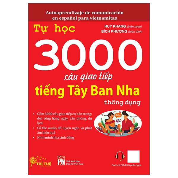 Tu Hoc 3000 Cau Giao Tiep Tieng Tay Ban Nha Thong Dung