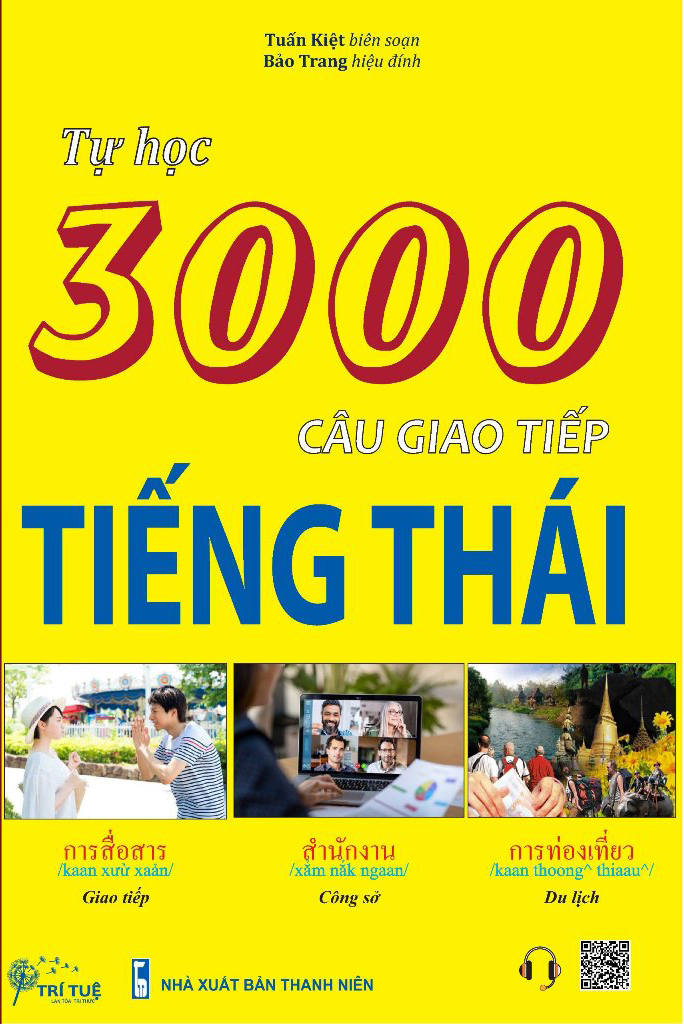 tự học 3000 câu giao tiếp tiếng thái
