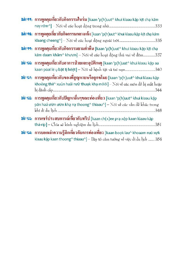 tự học 3000 câu giao tiếp tiếng thái