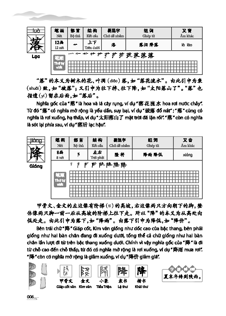 tự học 3500 chữ hán - sơ cấp - quyển hạ