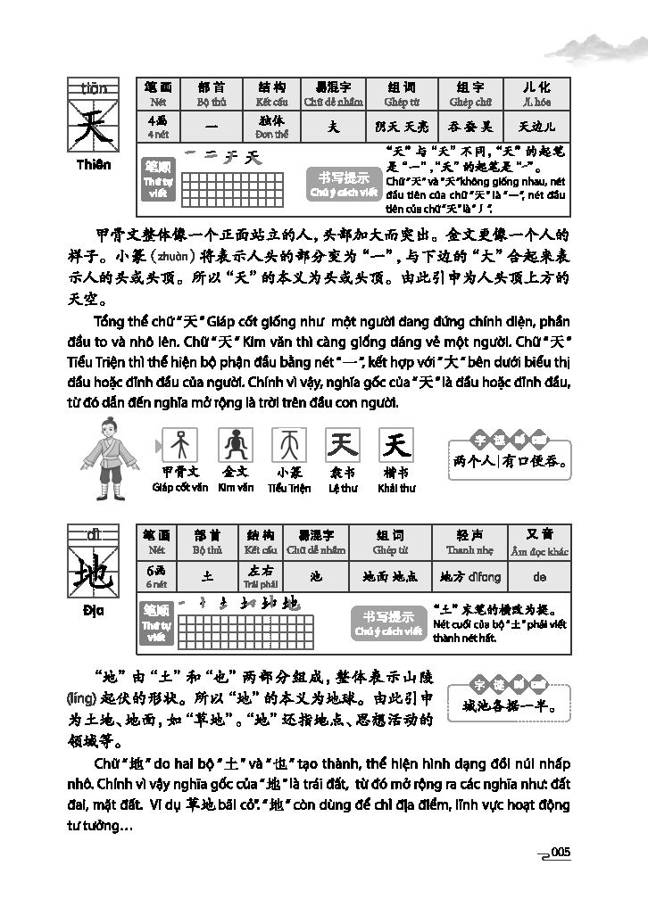 tự học 3500 chữ hán - sơ cấp - quyển thượng