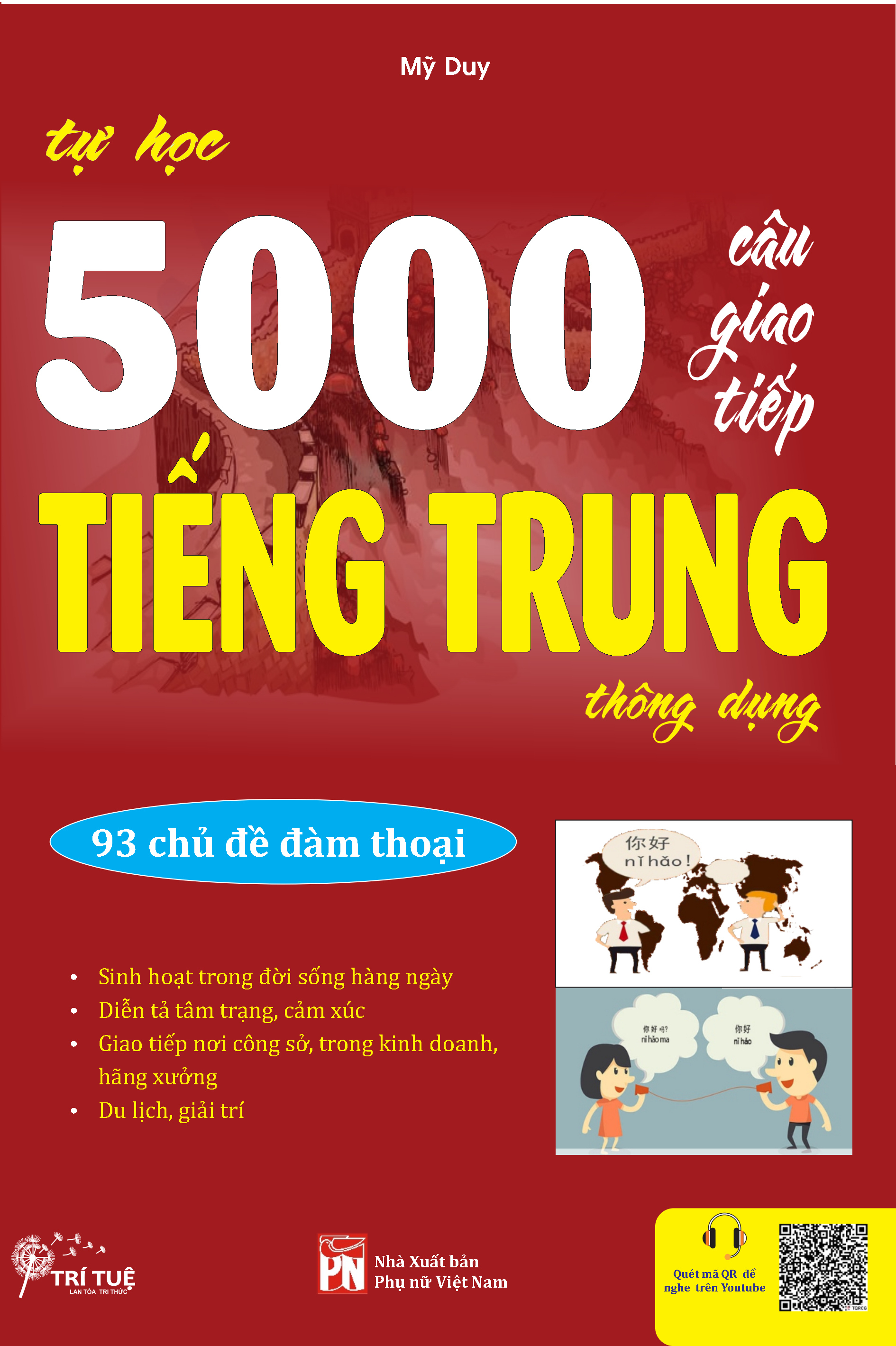 tự học 5000 câu giao tiếp tiếng trung thông dụng
