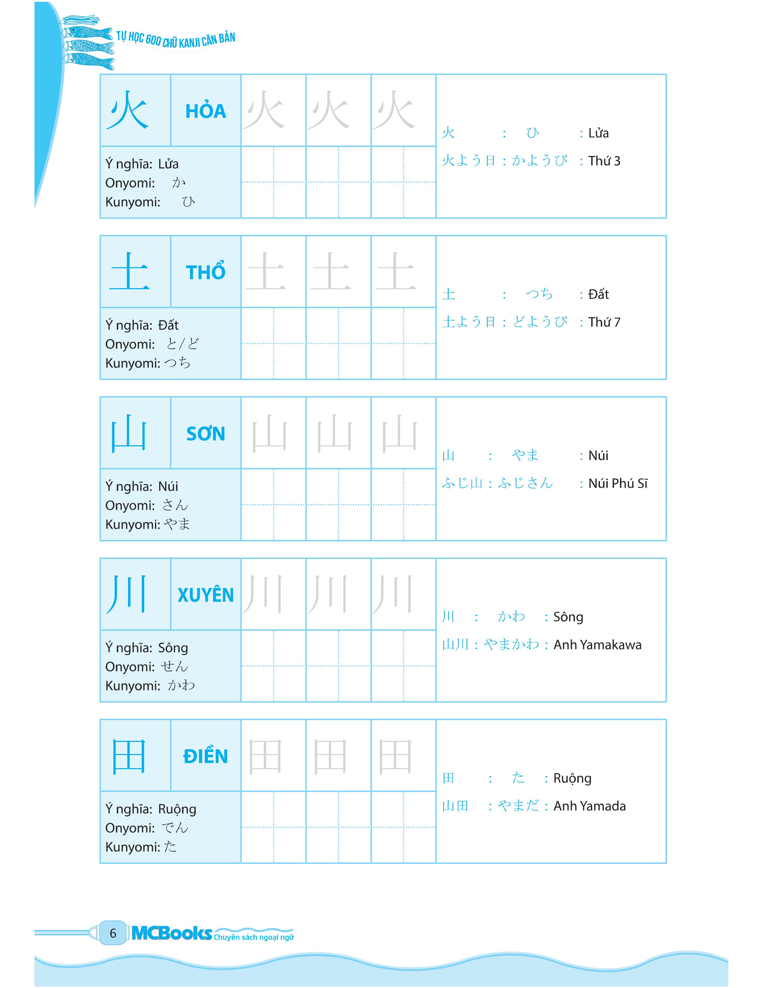 tự học 600 chữ kanji căn bản (tái bản)
