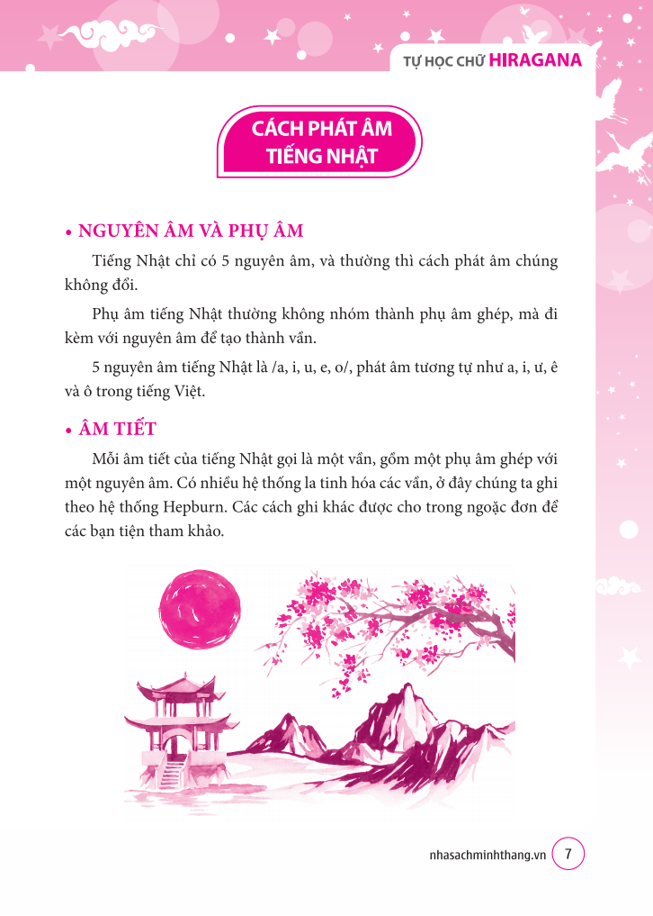 tự học chữ hiragana