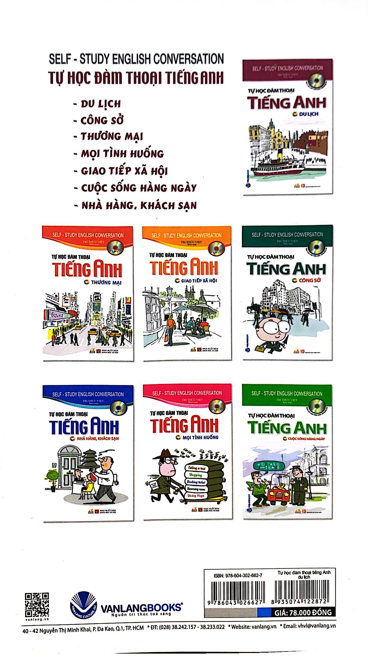 tự học đàm thoại tiếng anh - du lịch (tái bản)