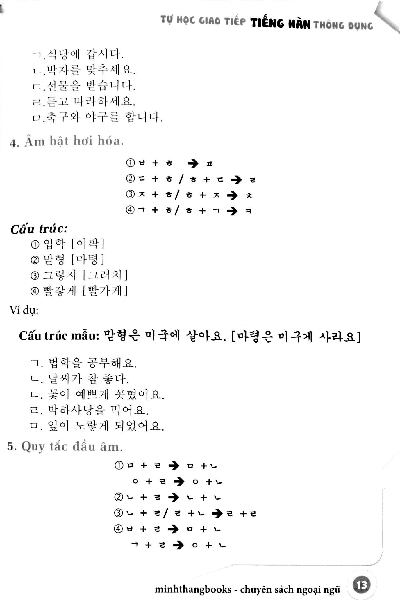 tự học giao tiếp tiếng hàn thông dụng (tái bản 2023)