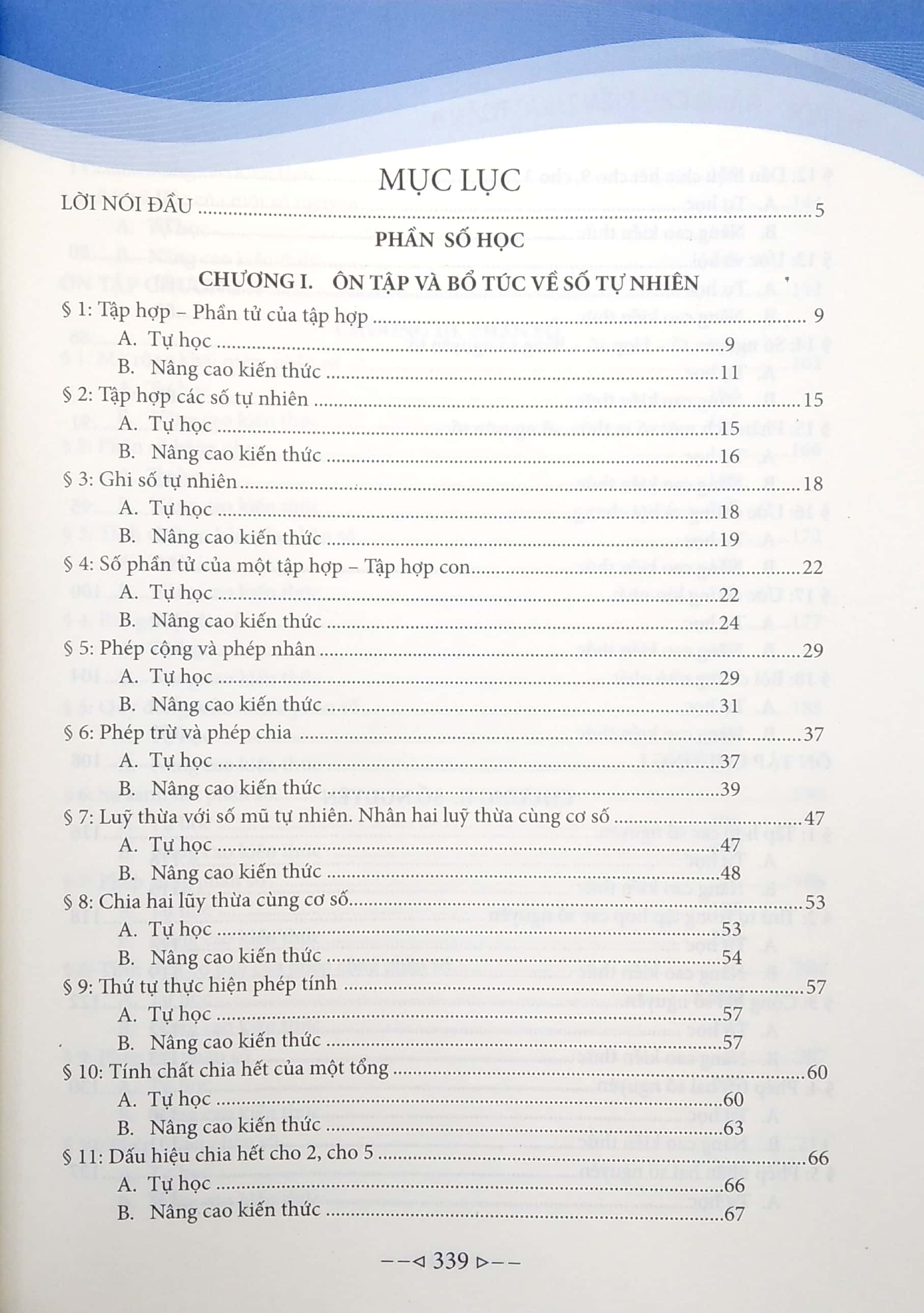 tự học - nâng cao kiến thức toán 6 (2022)