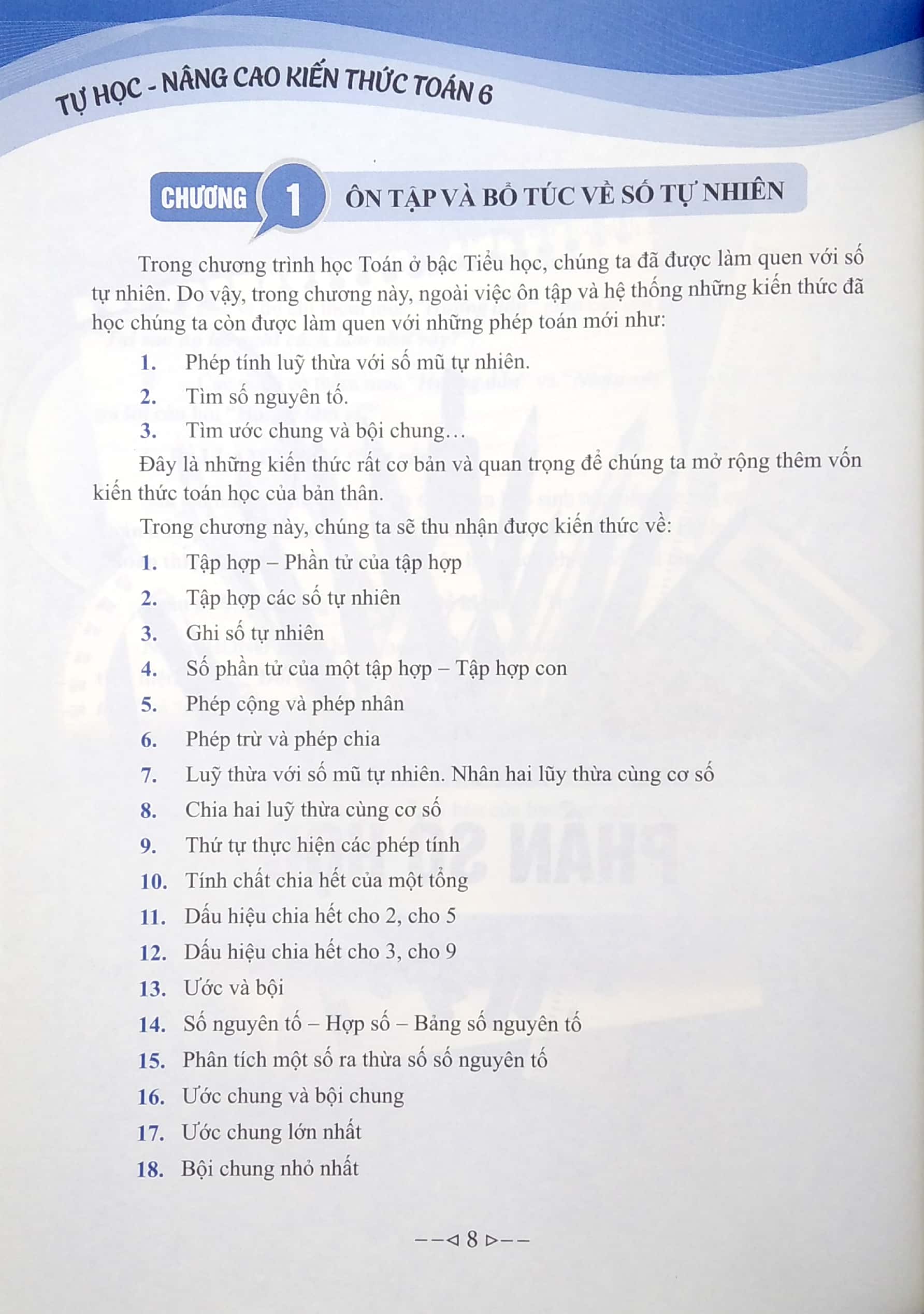 tự học - nâng cao kiến thức toán 6 (2022)