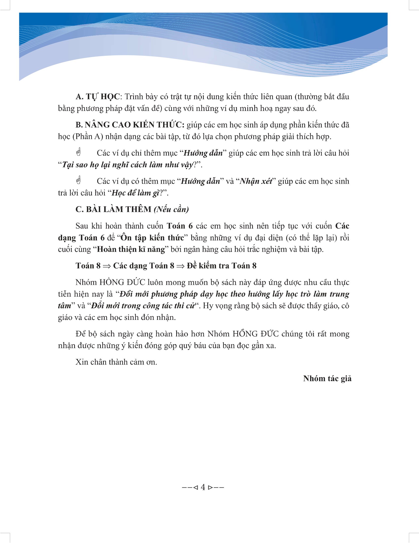 tự học nâng cao kiến thức toán 8 (tái bản 2022)