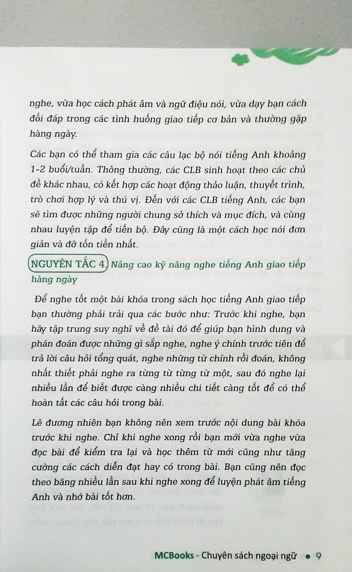 tự học nghe nói tiếng anh căn bản (dùng app)