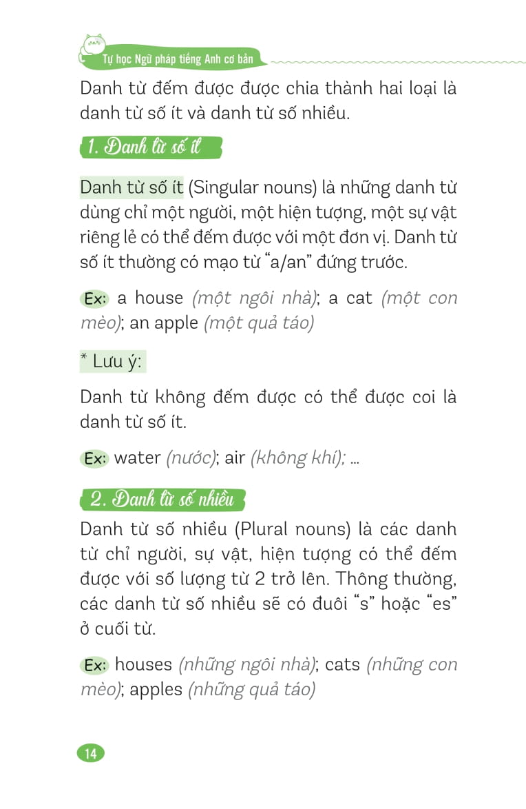 tự học ngữ pháp tiếng anh cơ bản