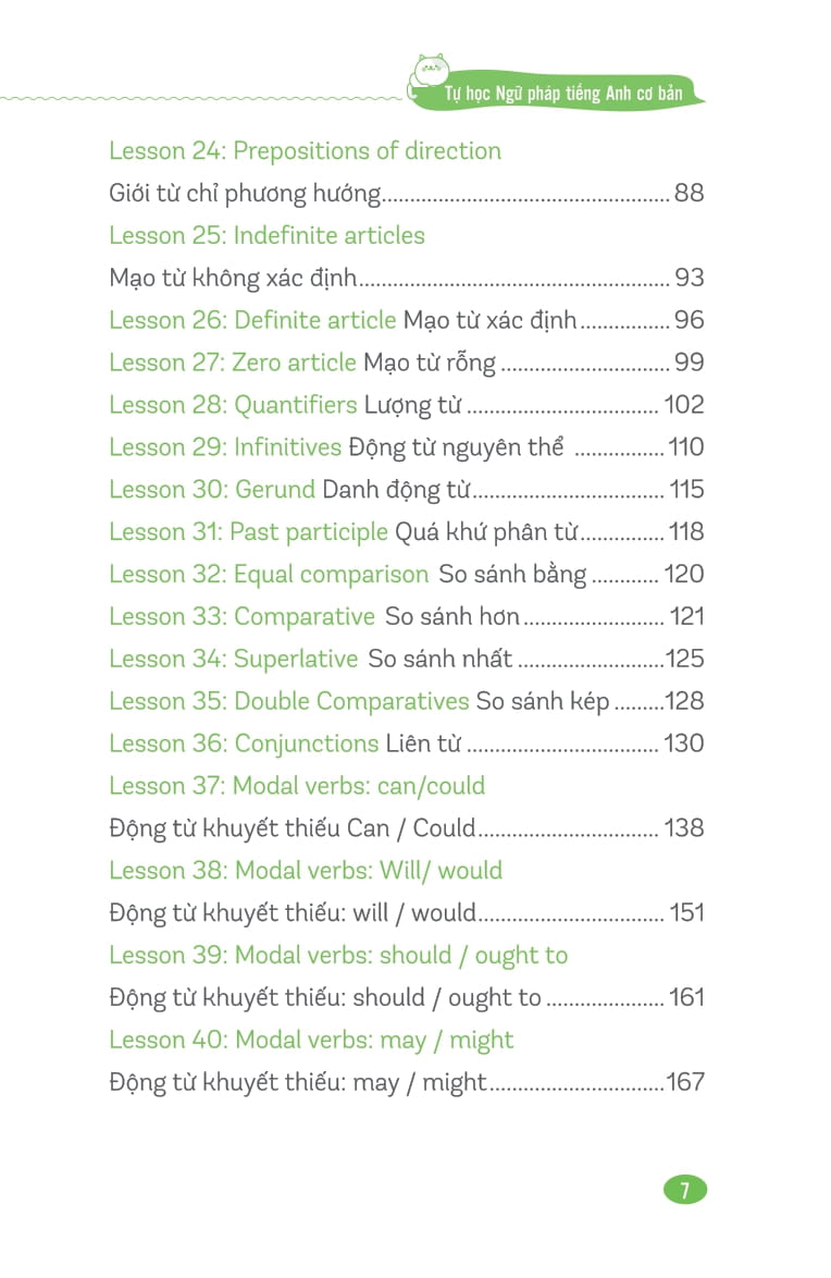 tự học ngữ pháp tiếng anh cơ bản