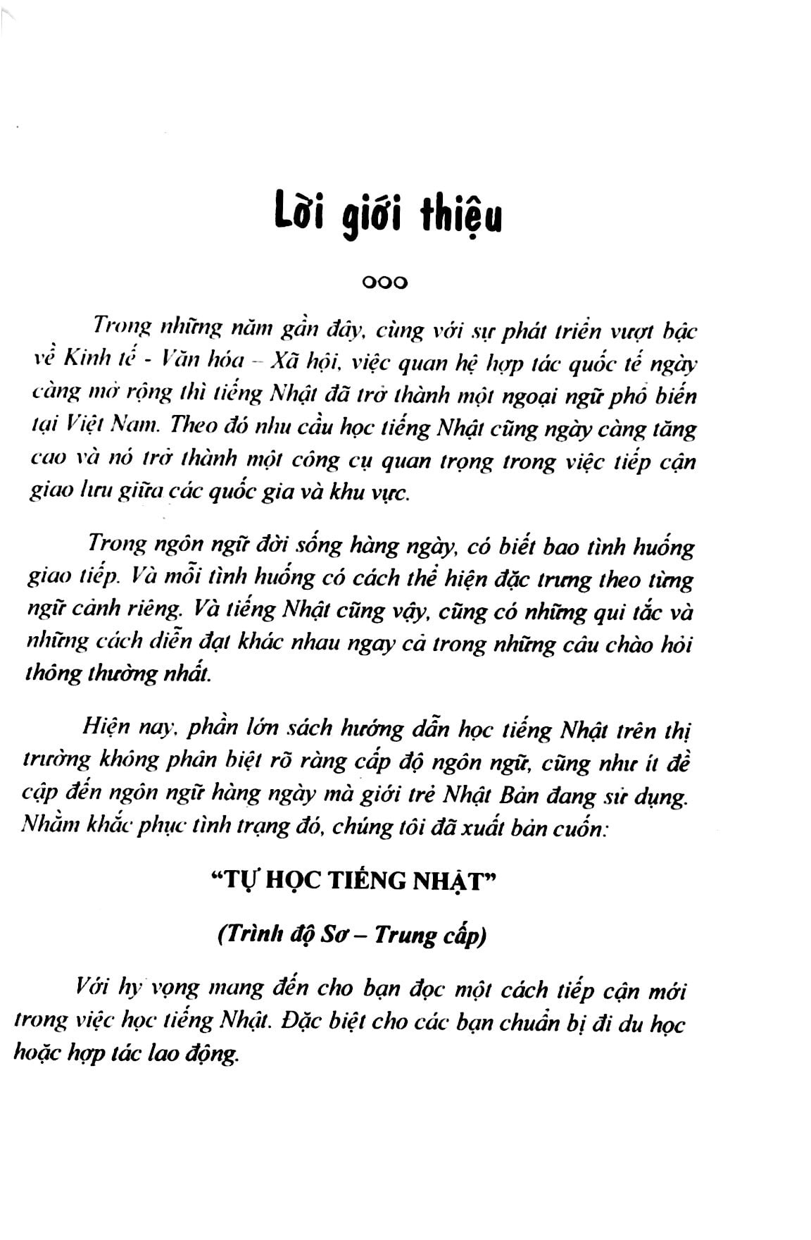 tự học tiếng nhật