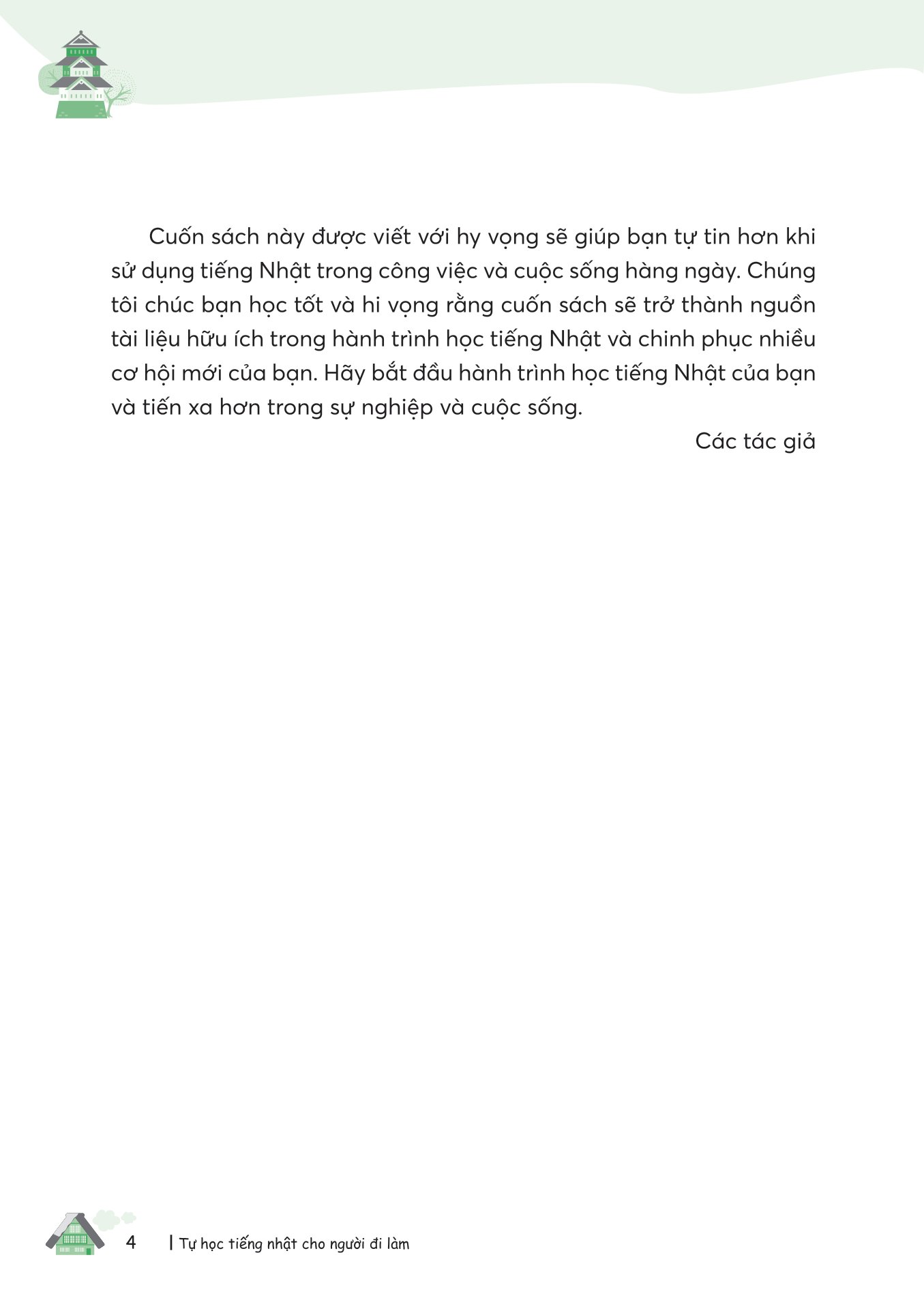 tự học tiếng nhật cho người đi làm