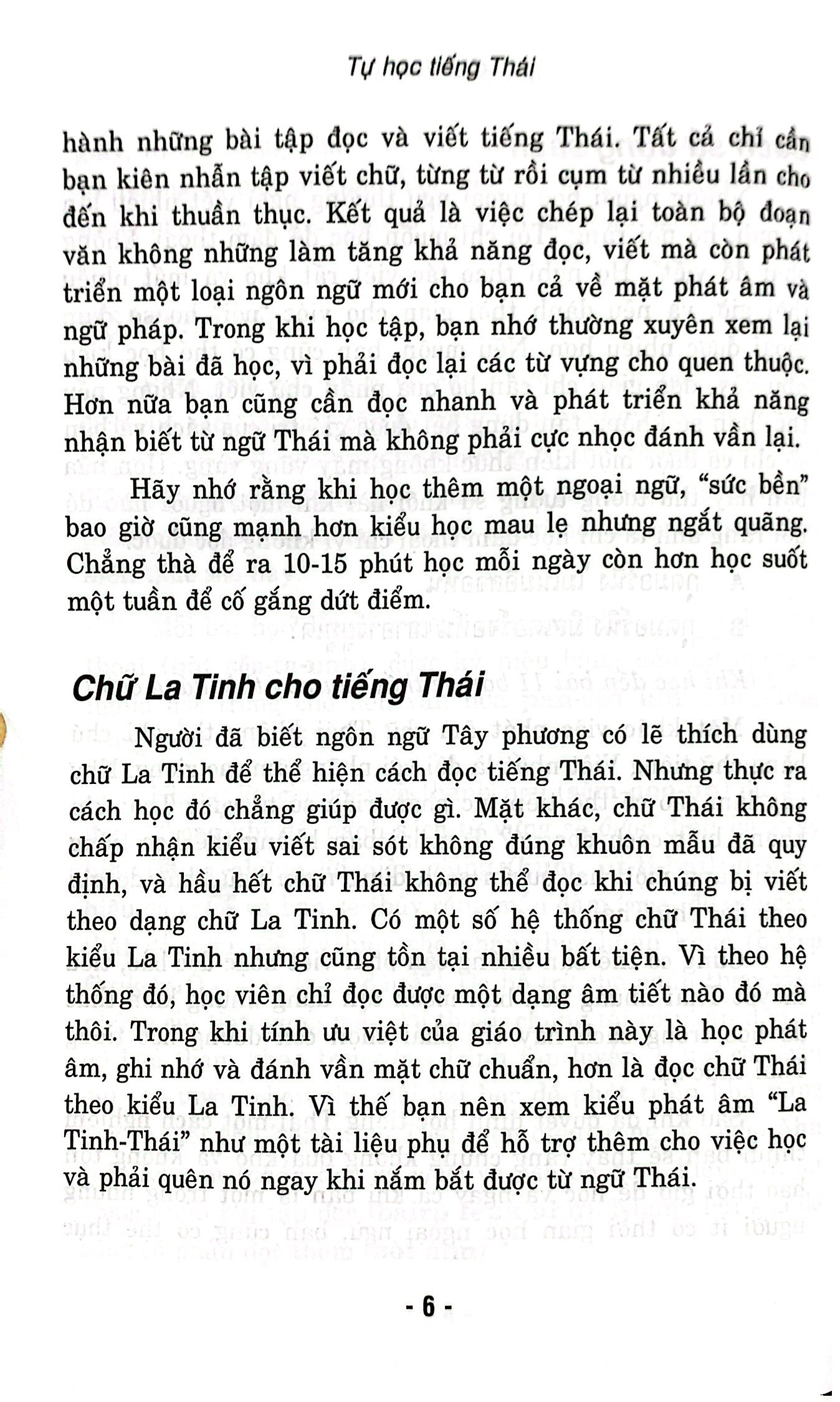 tự học tiếng thái cho người mới bắt đầu